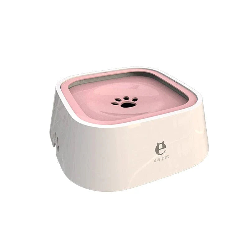 Dog Drinking Water Bowl with Floating Design - Non-Wetting, Non-Skid, Large Capacity